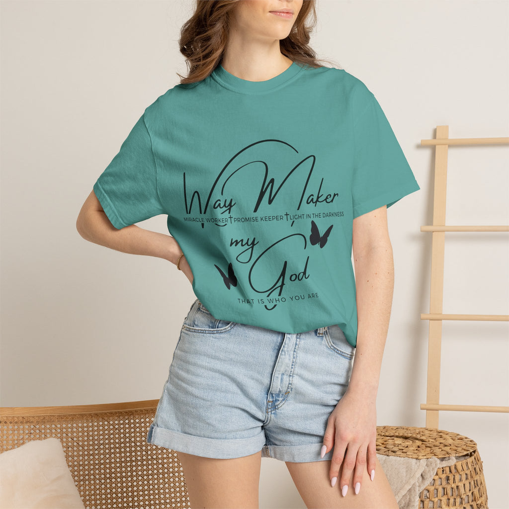 Way Maker My God T-Shirt — Inspirational Christian Faith Tee