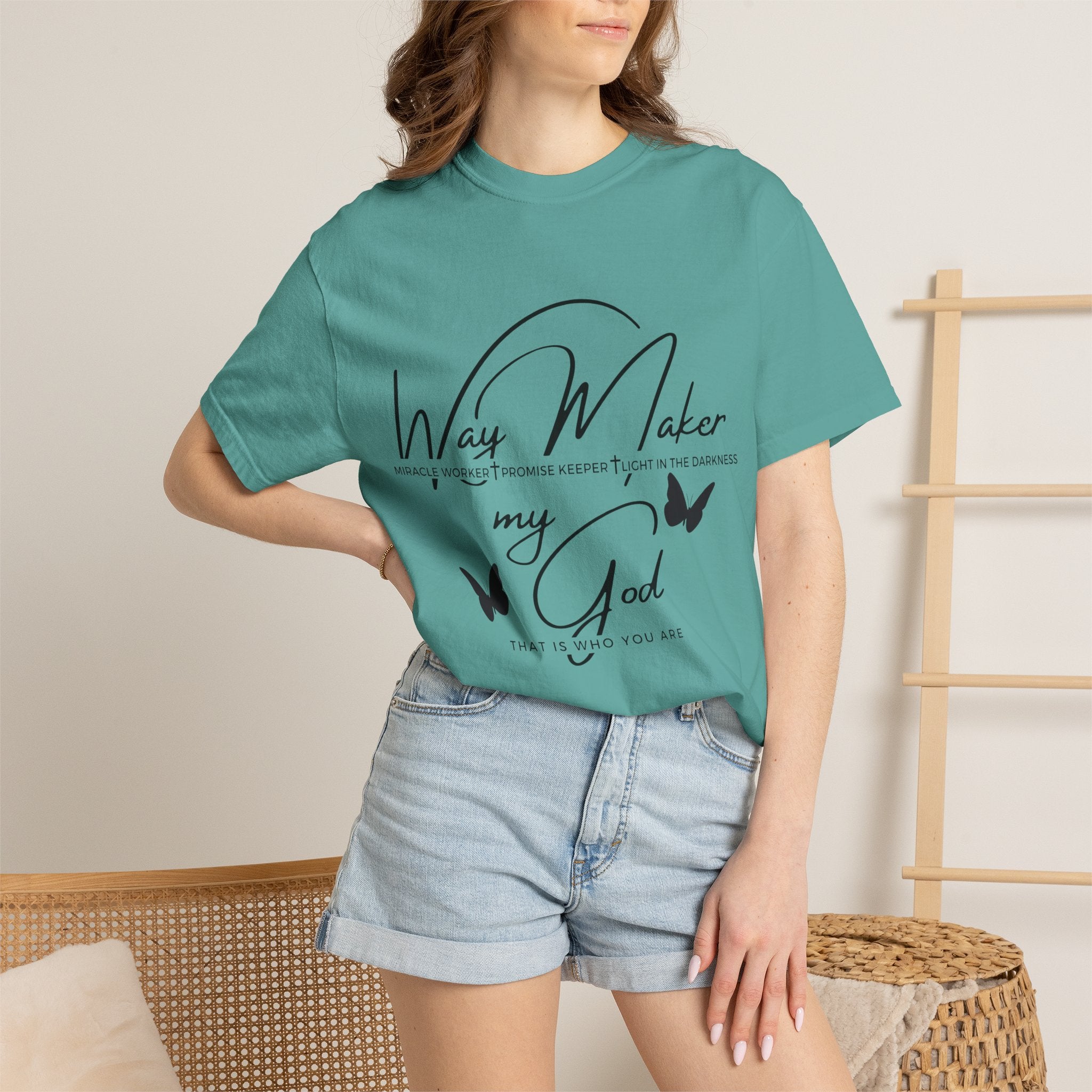 Way Maker My God T-Shirt — Inspirational Christian Faith Tee