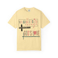 Faith T-Shirt — "His Grace Is Enough" Christian Scripture Tee (2 Corinthians 12:9)