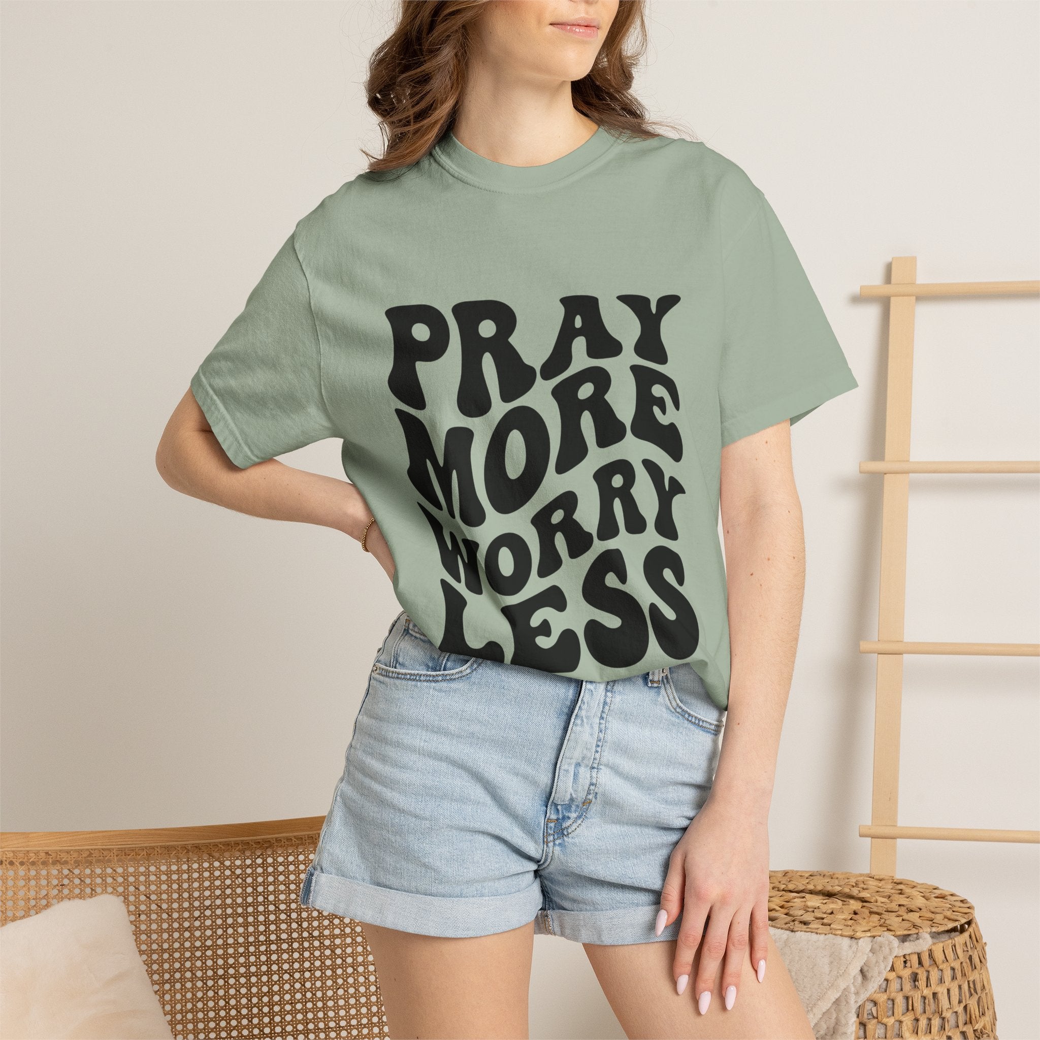 Pray More Worry Less T-Shirt