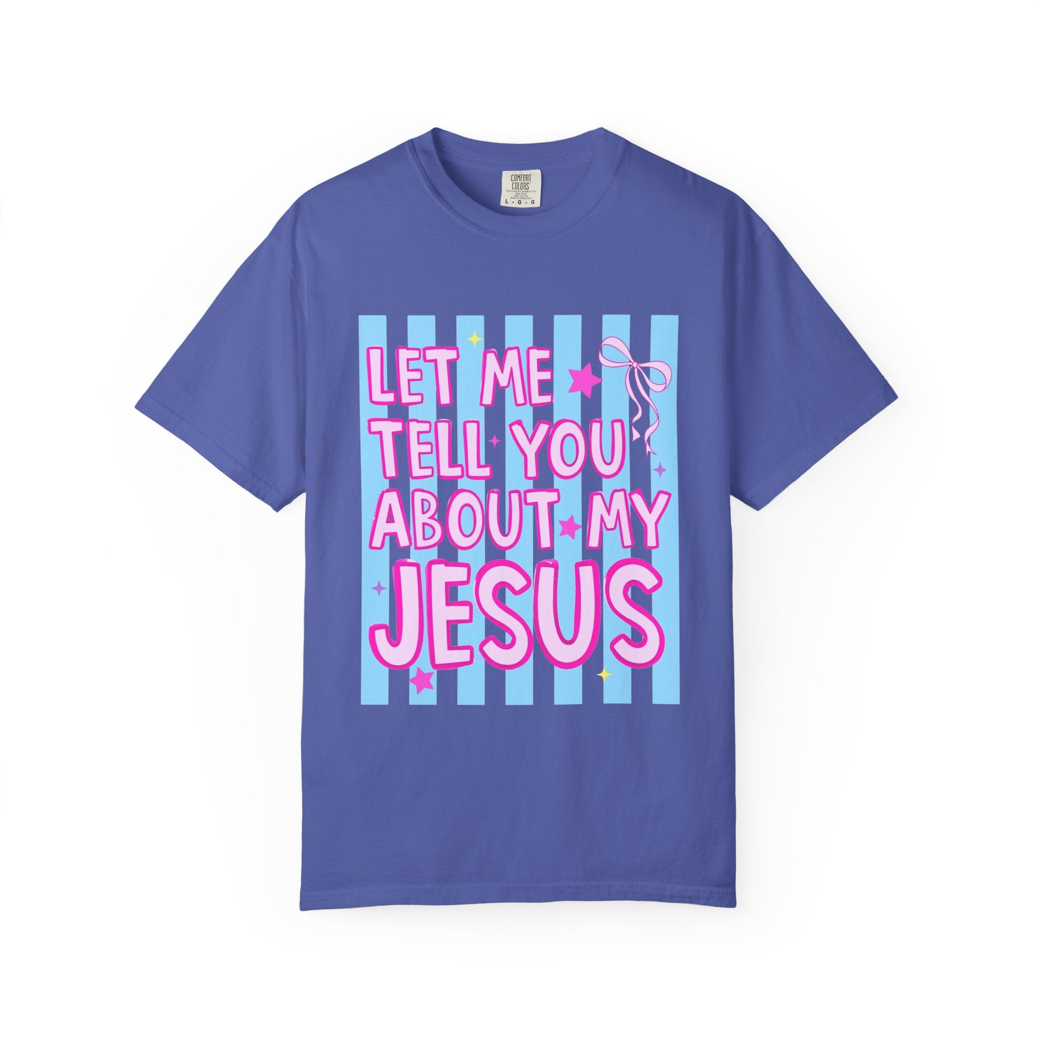 Tell Me About My Jesus T-Shirt — Faith Graphic Tee