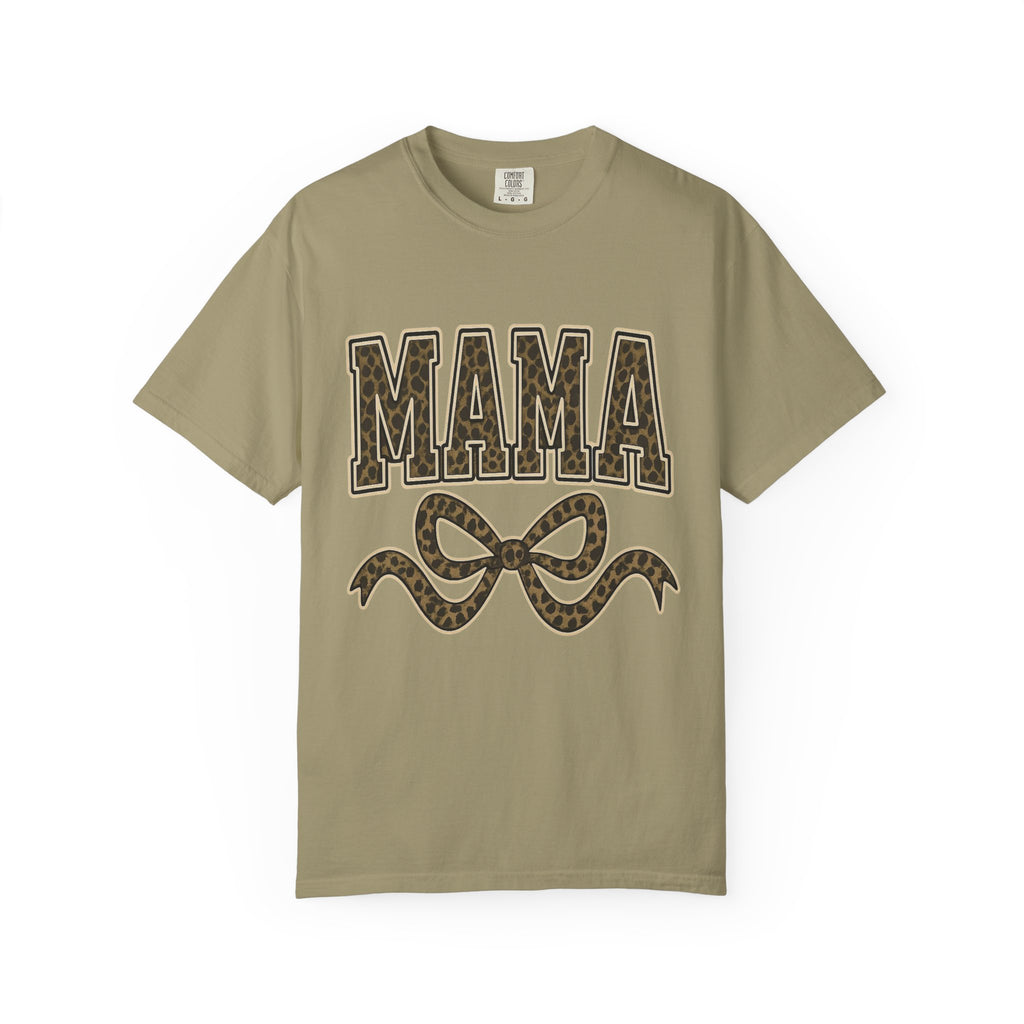 Mama Leopard Print T-Shirt
