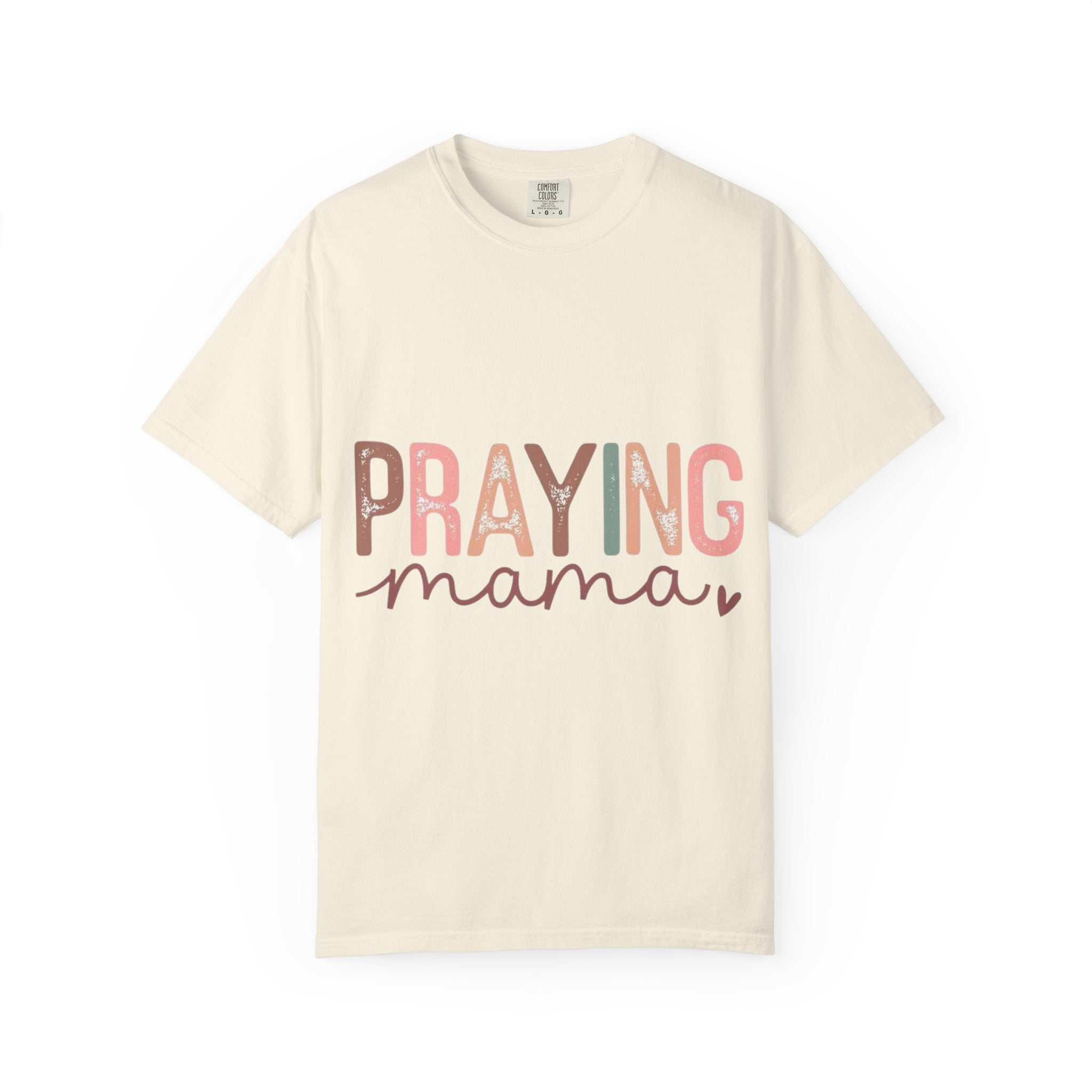 Praying Mama T-Shirt – Faithful Mom Graphic Tee