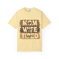 Mom Vibes T-Shirt — Super Tired Leopard Graphic Tee