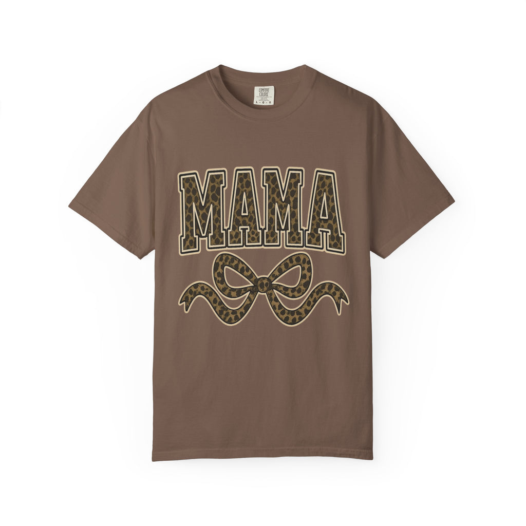 Mama Leopard Print T-Shirt