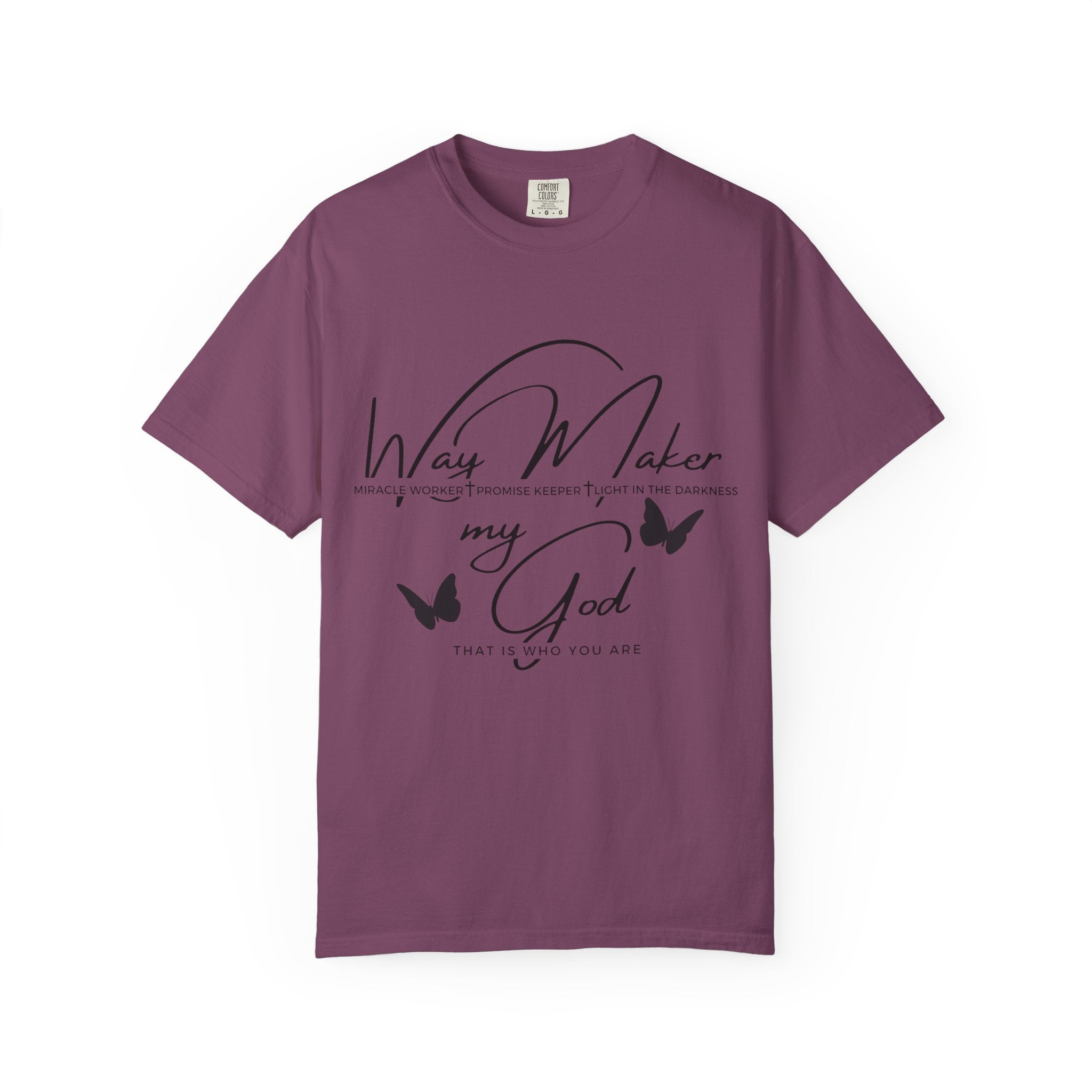 Way Maker My God T-Shirt — Inspirational Christian Faith Tee