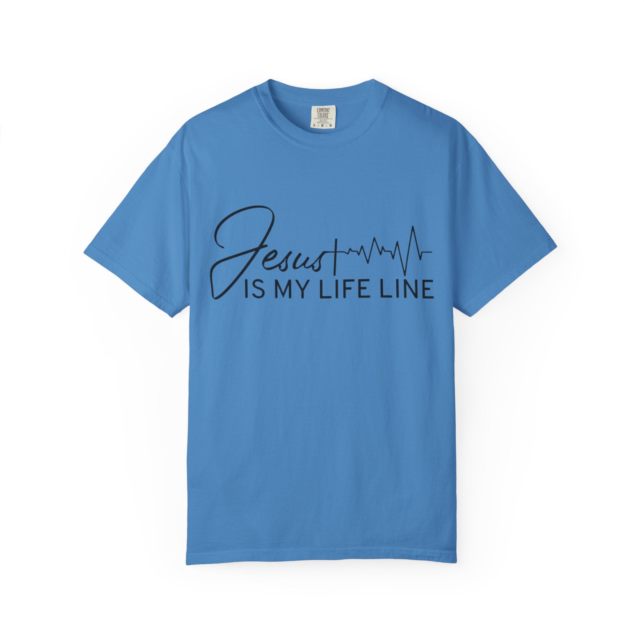 Jesus Is My Life Line T-Shirt — Christian Faith Inspirational Tee
