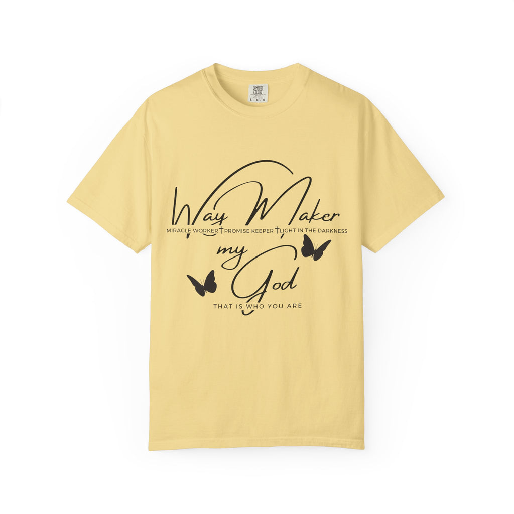 Way Maker My God T-Shirt — Inspirational Christian Faith Tee