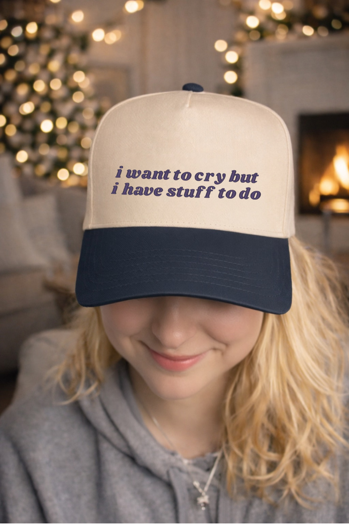 I Want To Cry But I Have Stuff To Do Hat.