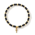 Cross Beaded Bracelet RTS