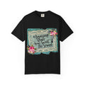 Amazing Grace Floral T-Shirt — 'Amazing Grace How Sweet the Sound' Vintage Christian Tee