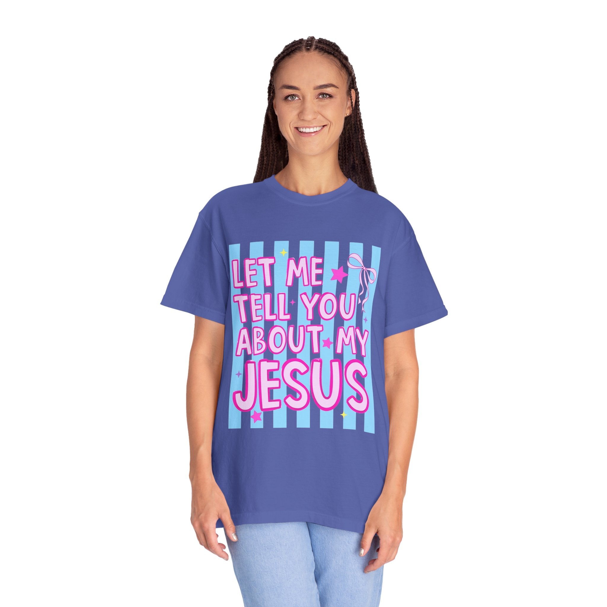 Tell Me About My Jesus T-Shirt — Faith Graphic Tee