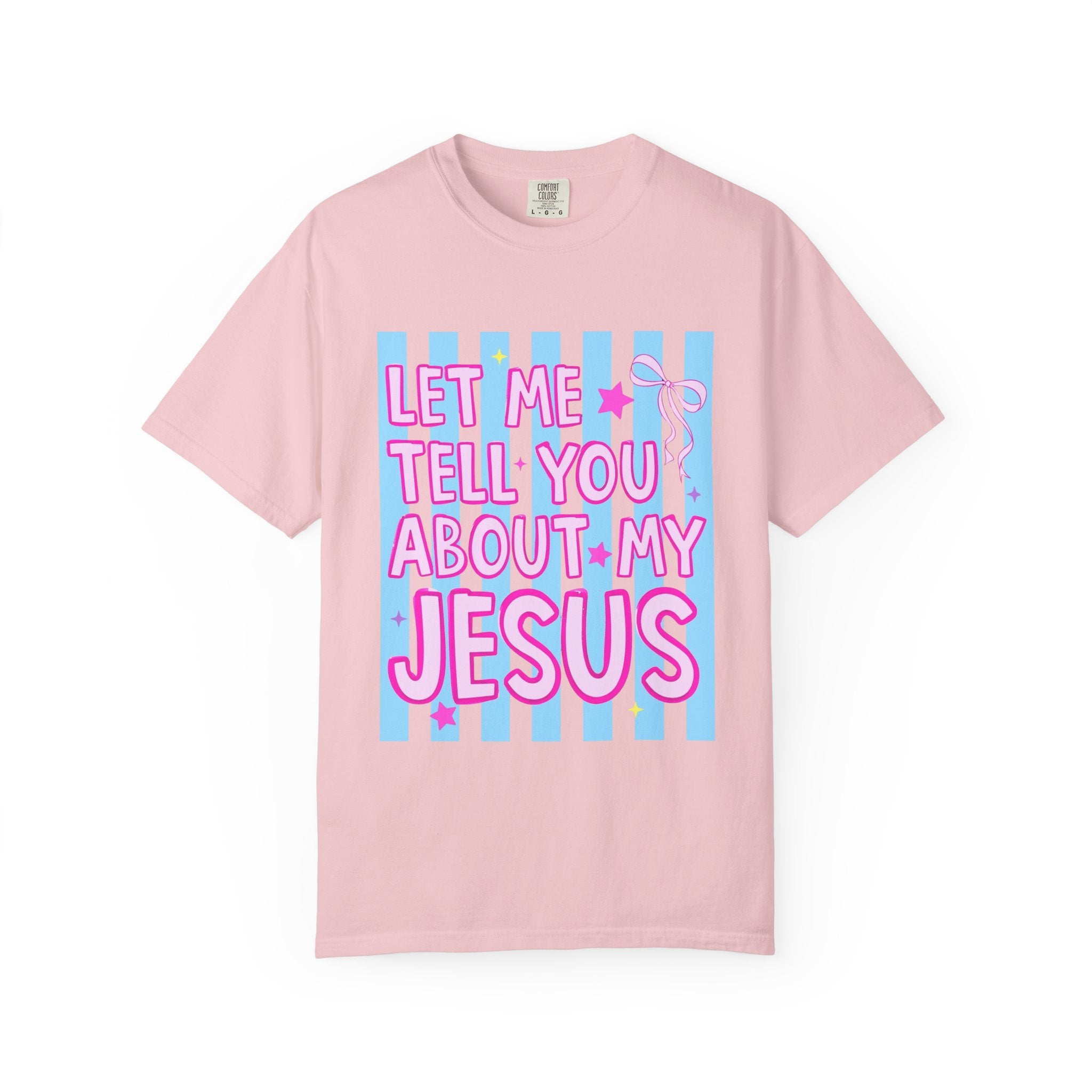 Tell Me About My Jesus T-Shirt — Faith Graphic Tee