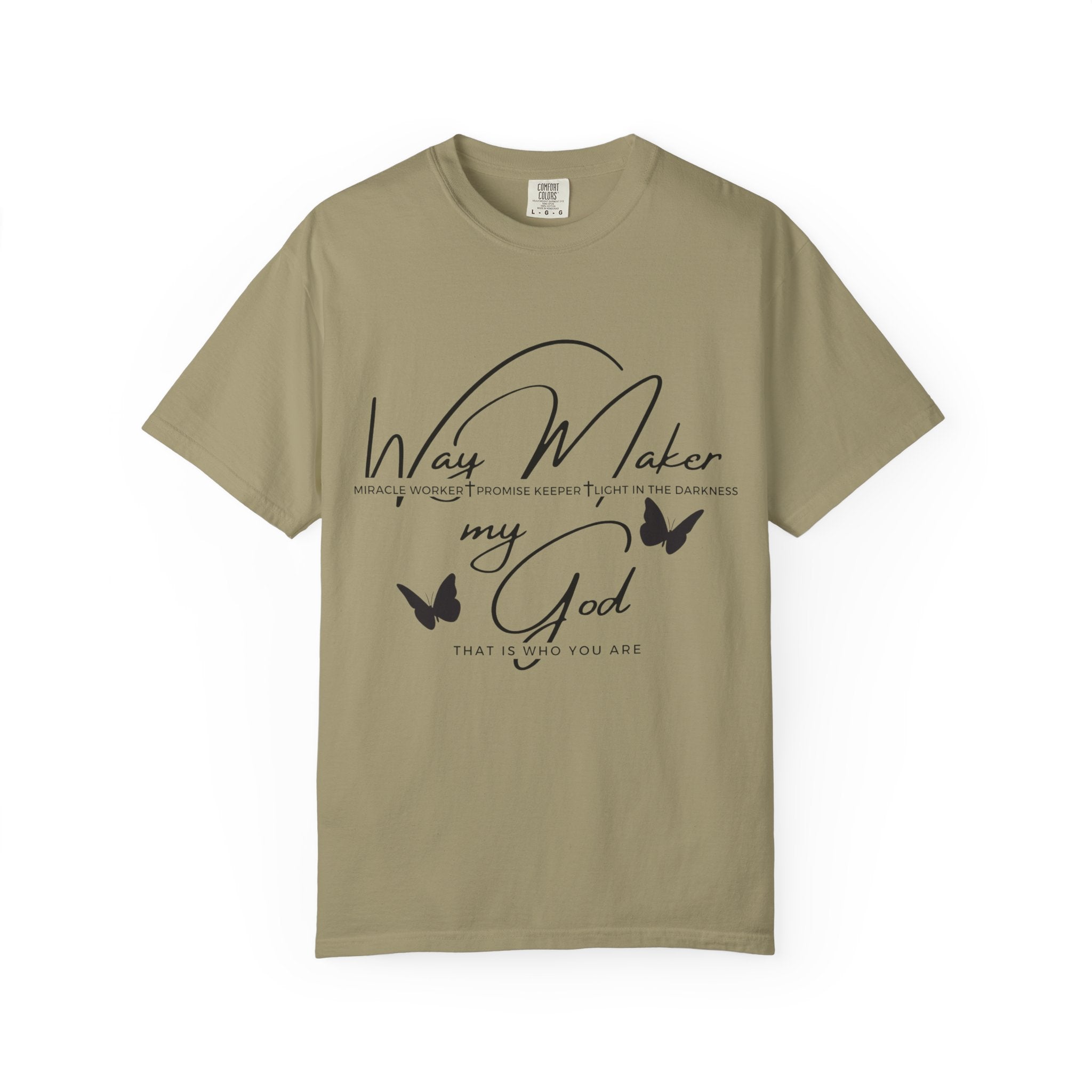 Way Maker My God T-Shirt — Inspirational Christian Faith Tee