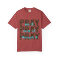 Prayer Leopard Print T‑Shirt — "Pray, Pray, Pray" Inspirational Graphic Tee