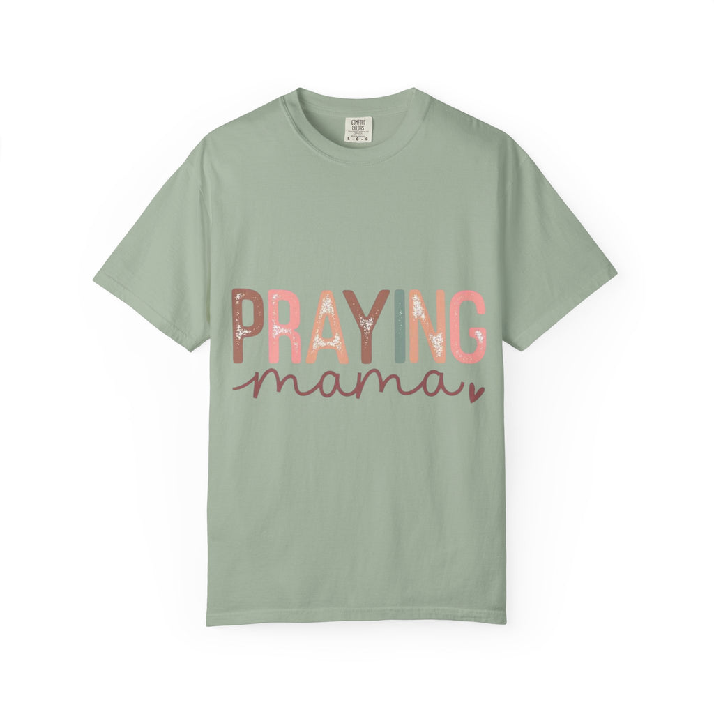 Praying Mama T-Shirt – Faithful Mom Graphic Tee