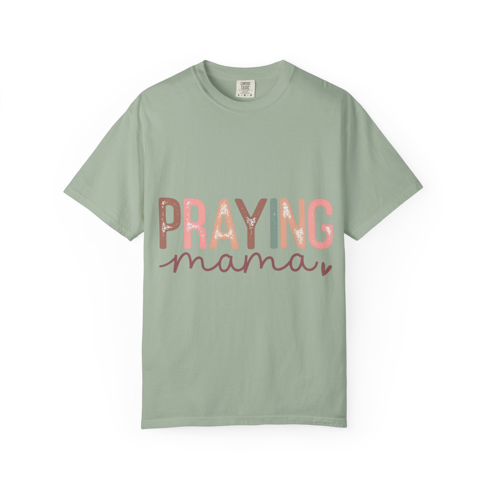 Praying Mama T-Shirt – Faithful Mom Graphic Tee