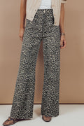 Black Leopard Jeans RTS