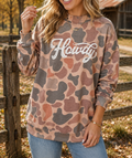 Camo Howdy Western Sweatshirt RTS