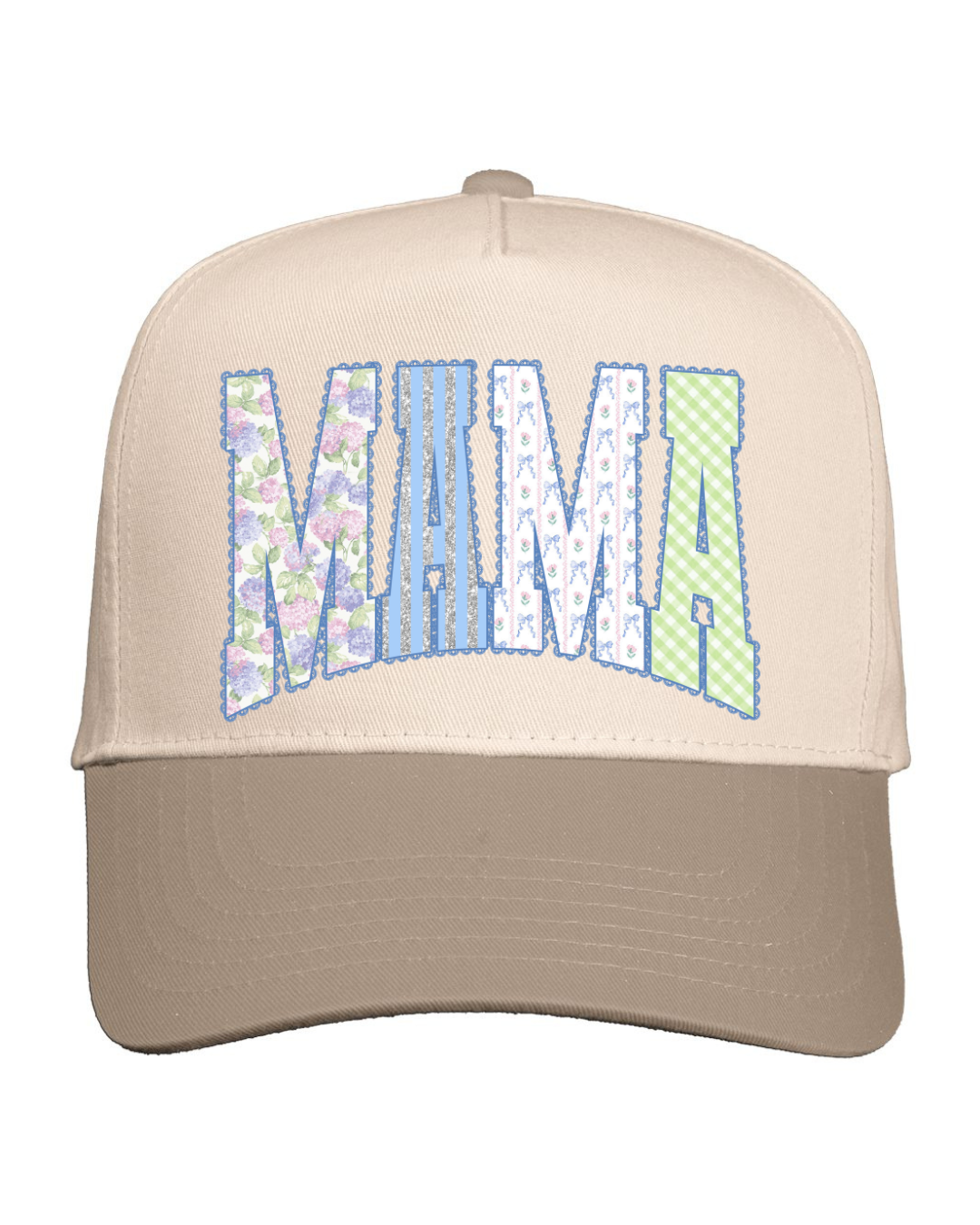 Mama Spring Floral Hat.